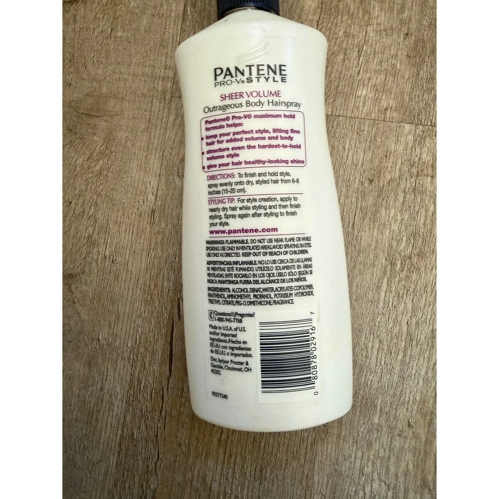 pantene pro v pantene style